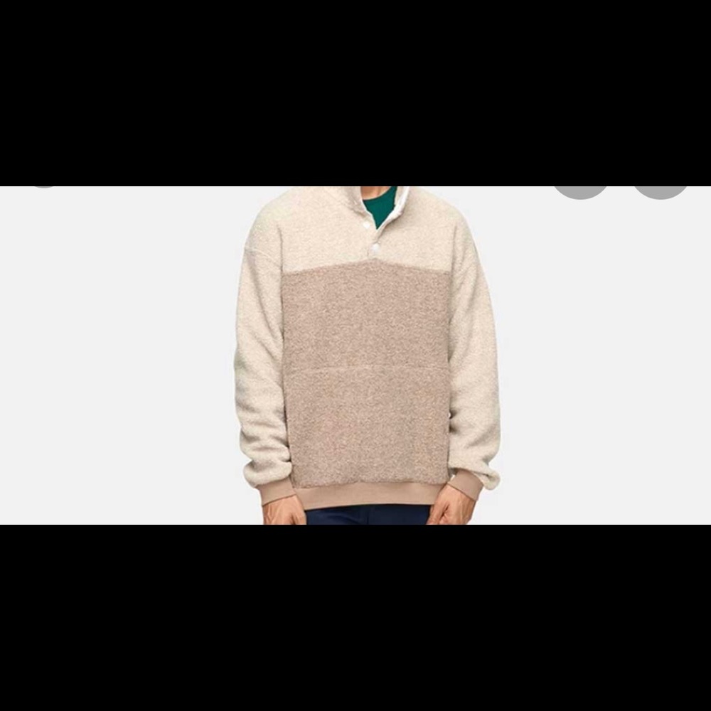Outdoor Voices Oatmeal Mega Fleece (Men’s Small)